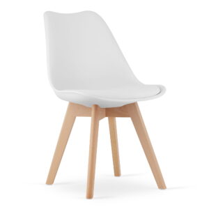 Krzesło MARK 82x49x43 cm białe