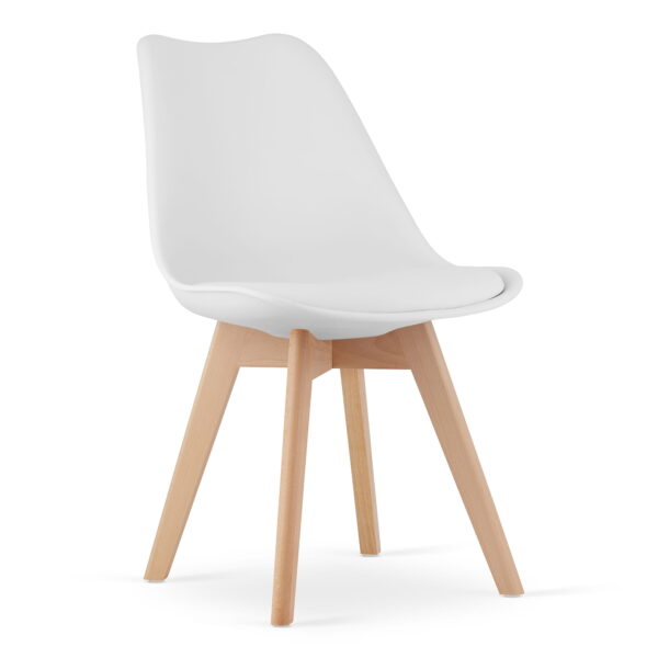 Krzesło MARK 82x49x43 cm białe