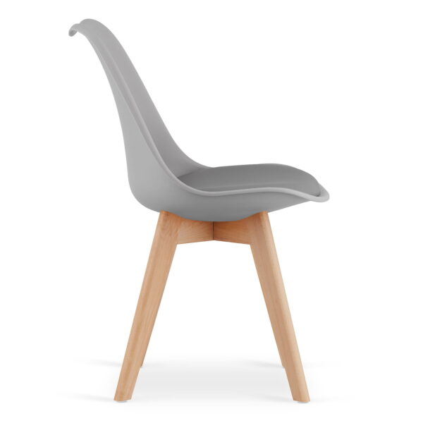 Krzesło MARK 82x49x43 cm szare - obrazek 4