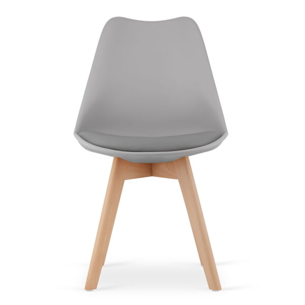 Krzesło MARK 82x49x43 cm szare - obrazek 7