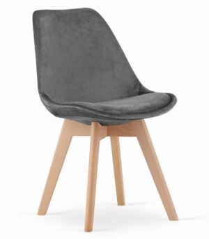 Krzesło NORI 84x48,5x54 cm ciemnoszare