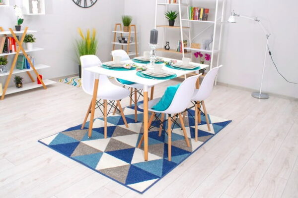 Zestaw stół ADRIA 120x80x75 cm + 4 krzesła OSAKA biały - obrazek 8
