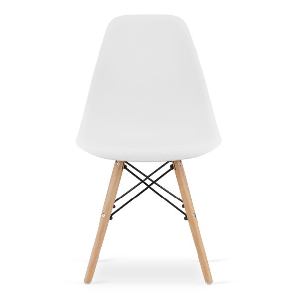 Zestaw stół ADRIA 120x80x75 cm + 4 krzesła OSAKA biały - obrazek 4